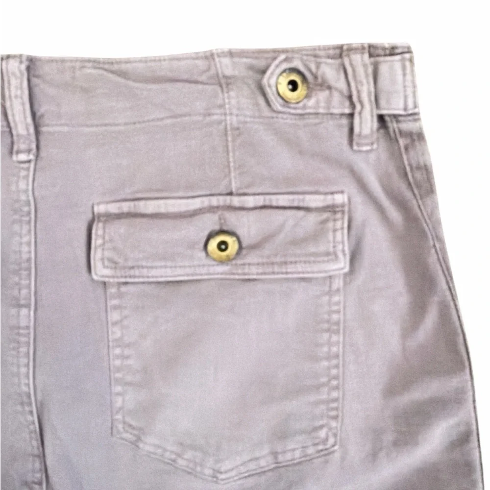 Pistola Mara High Waist Straight‎ Leg Capri Pants in Woodrose Size 31